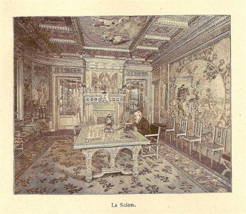 Figure 6. « Le Salon », image publicitaire de la maison Mariani, s.d., coll. part.