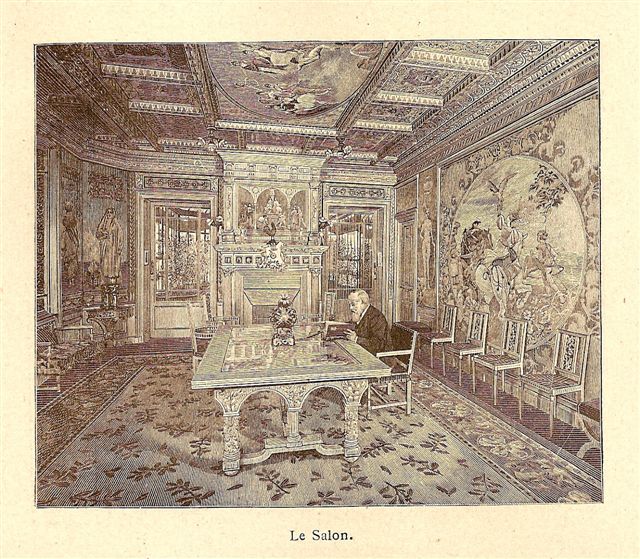 Figure 6. « Le Salon », image publicitaire de la maison Mariani, s.d., coll. part. 
