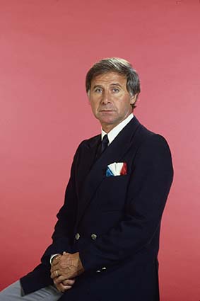 Image n° 1 : Michel Hidalgo, sélectionneur de l'équipe de France (première moitié des années 1980).