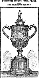 Figure 2 : « Preston North End. The Fight for the Cup », The Preston Herald, samedi 30 mars 1889.