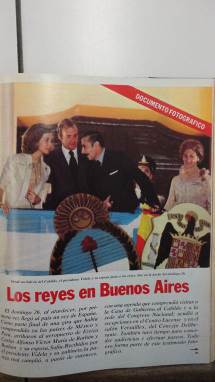 Foto 5. Revista Somos, 1° de diciembre de 1978: « Los reyes en Buenos Aires », p. 31.