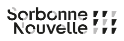 Logo of Sorbonne Nouvelle