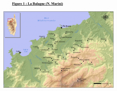 Figure 1 : La Balagne (N. Marini)