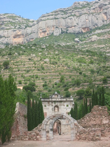 Image 4. Le vignoble disparu de Scala Dei (Priorat, Espagne).