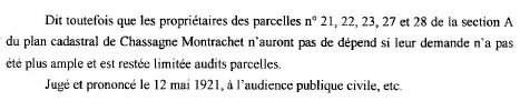 Jugement de délimitation du Montrachet. Partie 4 