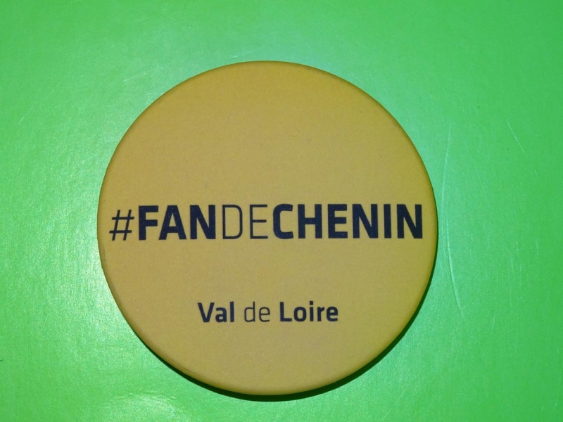 Figure 1 : Le badge “Fan de Chenin”. 