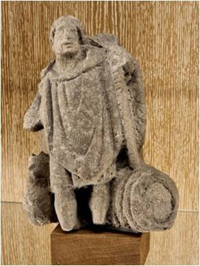 Illustration 2. Statuette de Sucellos, dieu gaulois du vin 