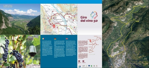 Illustration 5. Panneaux d’information sur le Giro del Vino 50