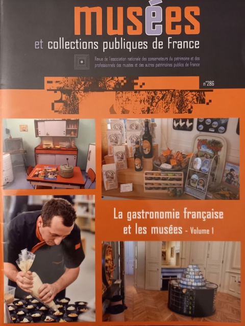 Illustration 5. Couverture, La gastronomie française et les musées