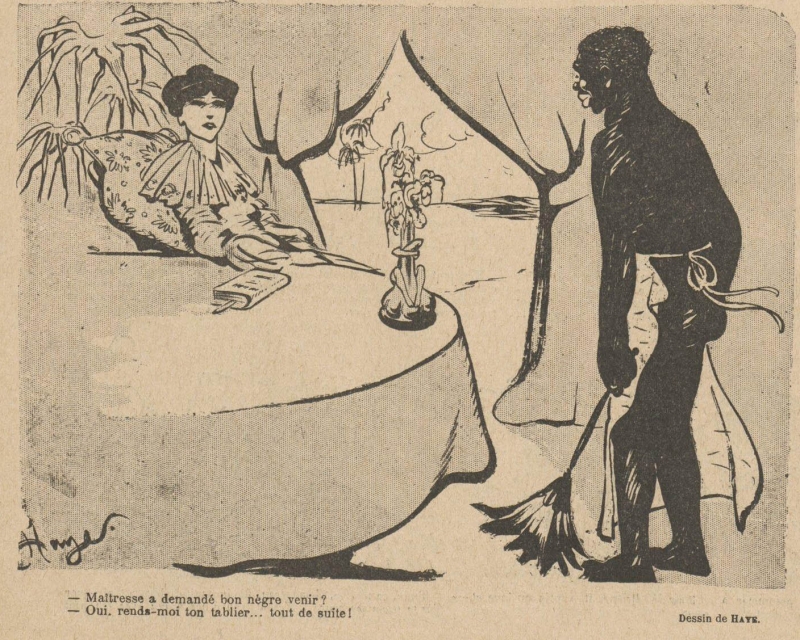 Fig. 7 : Lucien Haye, Sans titre, Le Rire, 12 janvier 1907.