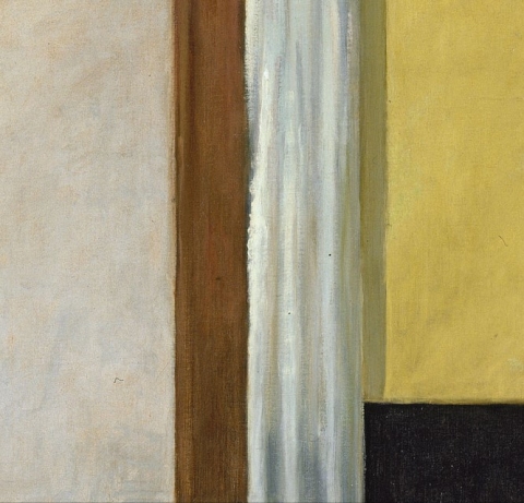 Figure 2. Hopper, Hotel Room, 1931, detail