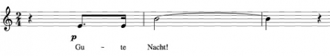 Figure 11. Motif dans « Der Tambourg’s sell », m.86-88.
