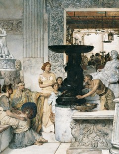 Figure 4. Lawrence Alma-Tadema, The Sculpture Gallery, 1874. 