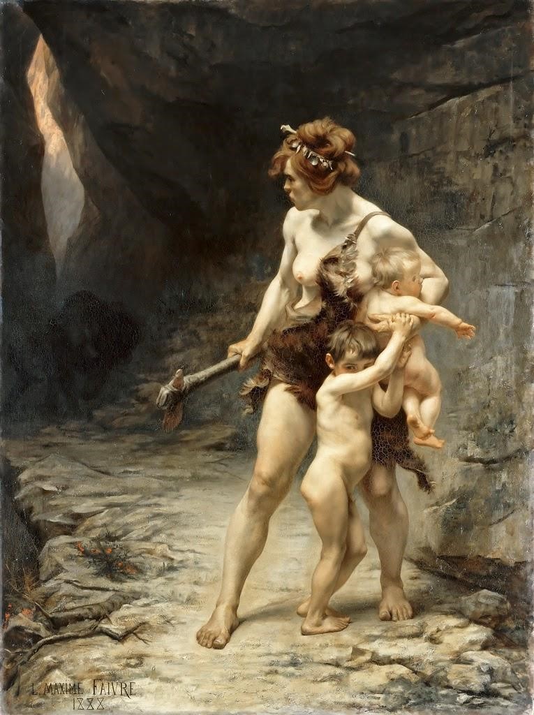 Figure 10. Maxime Faivre, Deux mères, huile sur toile, 2,4 x 1,8 m, 1888. 