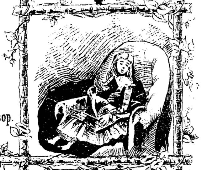 Figure 3. Detail of Scènes enfantines title page by Théodore Lack